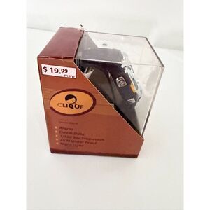 Clique Digital sports watch black New in original packaging